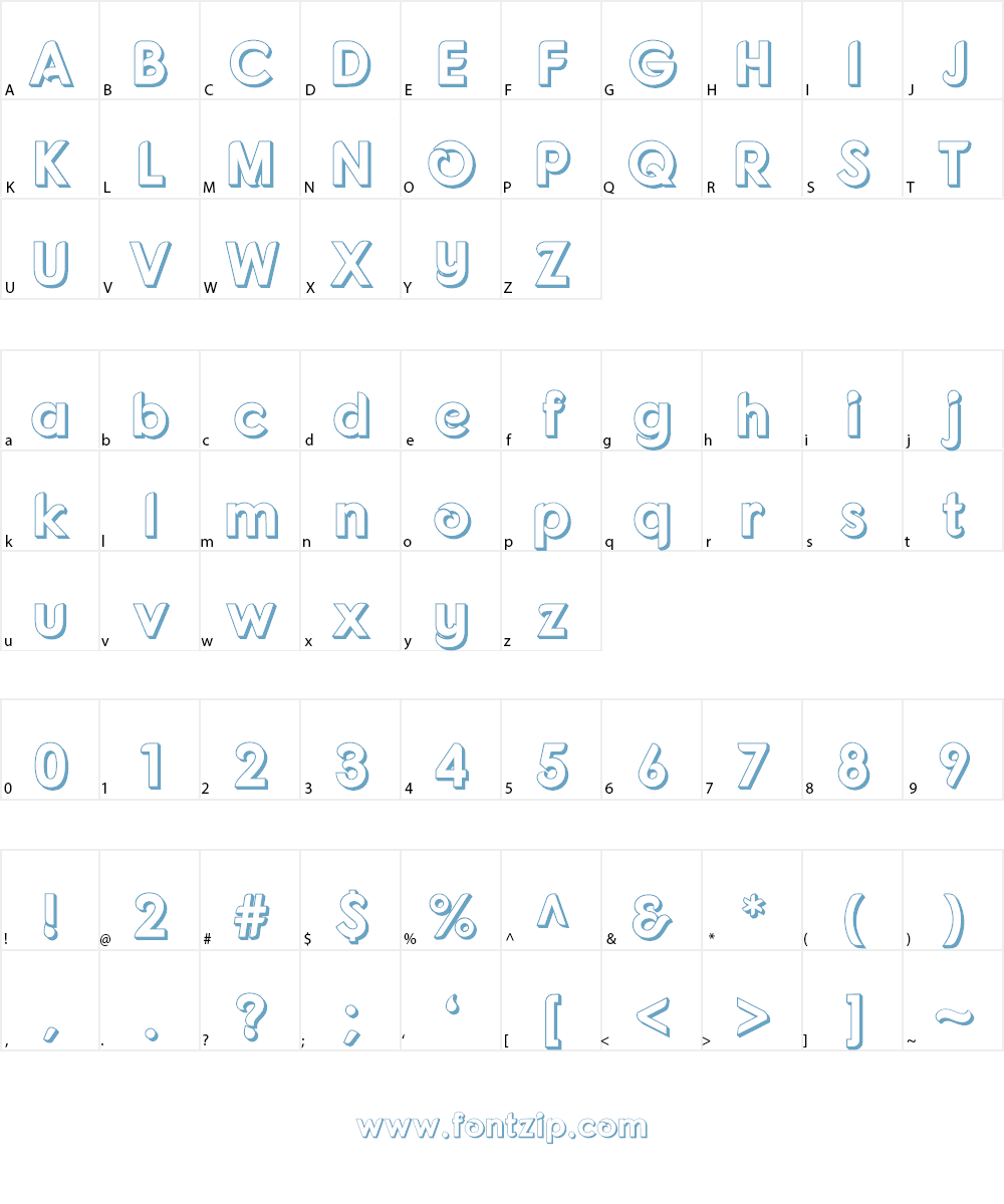Fonarto Font Character